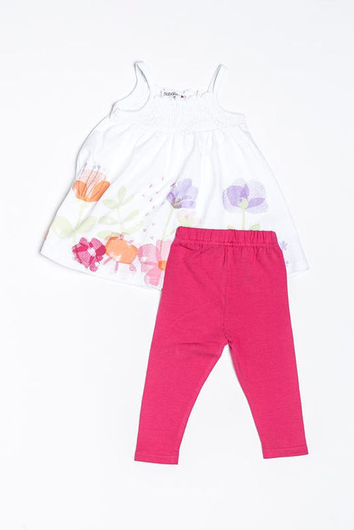 Picture of FLOWERS 7- COTTON 2 PCS SET WITH LEGGINGS